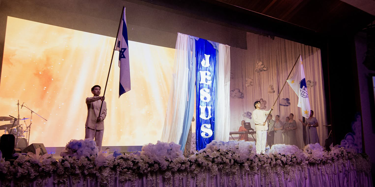 church sermon on stage